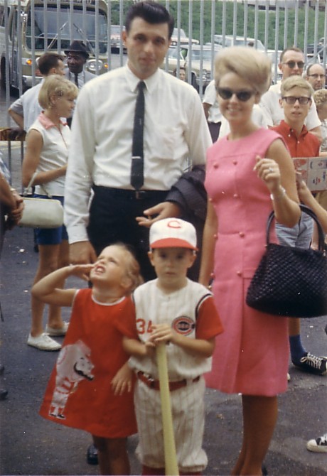 Dad, mom, my sister Michelle, and me in 1966!